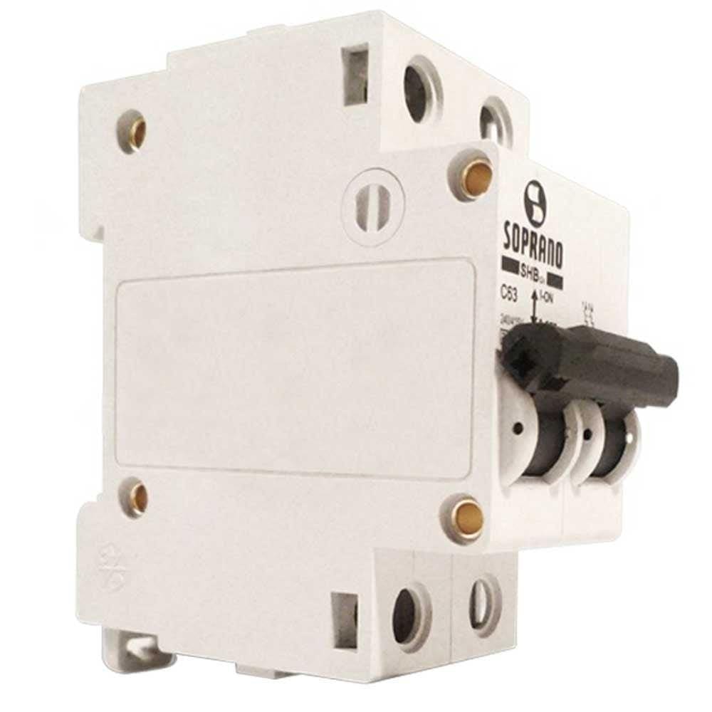 Imagem do produto DISJUNTOR DR TETRA 63A DIN SOPRANO