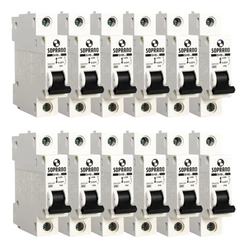 Imagem do produto DISJUNTOR MONOFASICO 20A NEMA PT SOPRANO