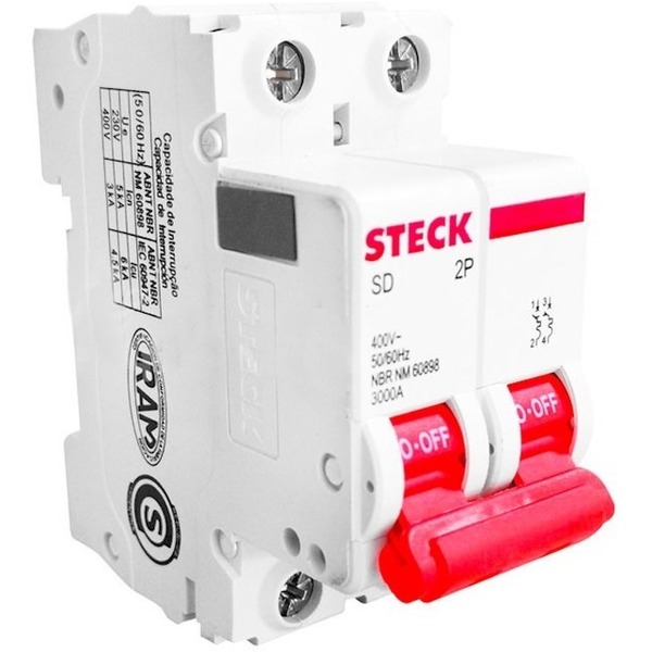 Imagem do produto DISJUNTOR MONOFASICO 32A DIN BR STECK