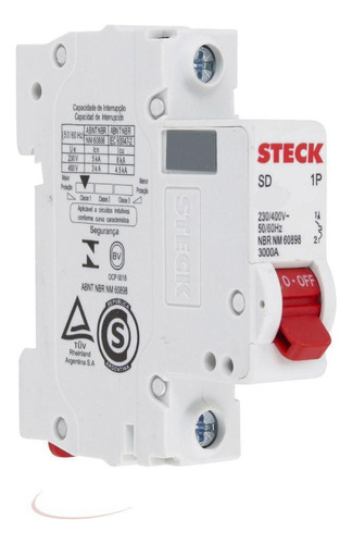 Imagem do produto DISJUNTOR TRIFASICO 80A TIPO C STECK