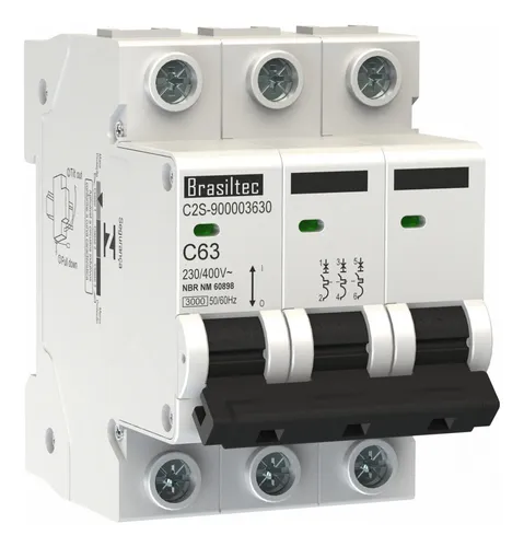 Imagem do produto DISJUNTOR TRIFASICO DIN BR 63A LEGRAND