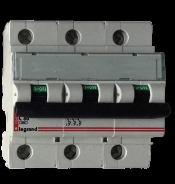 Imagem do produto DISJUNTOR TRIPOLAR 80A PRETO PIAL