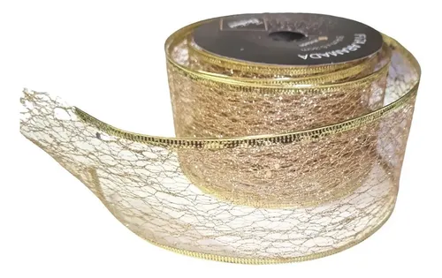 Imagem do produto FITA ARAMADA GLITTER DR 914CMX10CMX10CM YJ9922