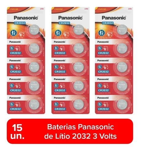Imagem do produto BATERIA LITIO ELETRONICA 3V CR2032 PANASONIC