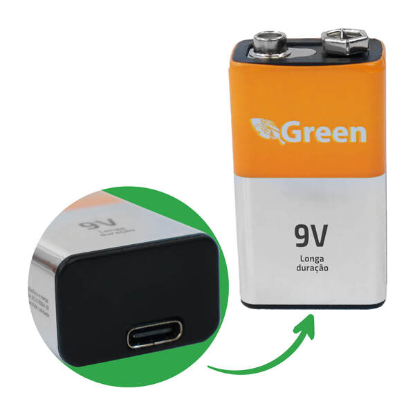 Imagem do produto BATERIA RECARREGAVEL 9V 320MAH SDNMY