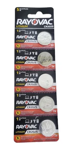 Imagem do produto BATERIA ROV BOTAO CR2025 RAYOVAC