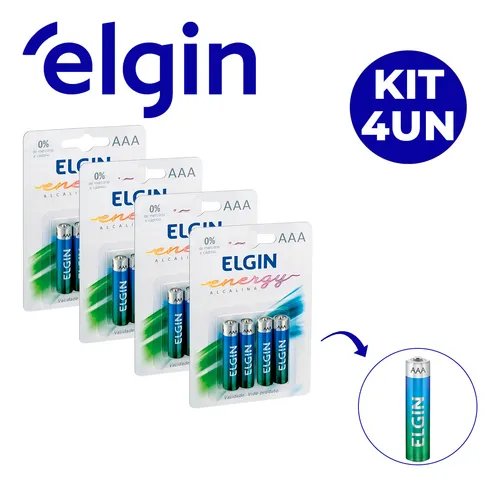 Imagem do produto PILHA ALCALINA AAA BLISTER 2PCS ELGIN