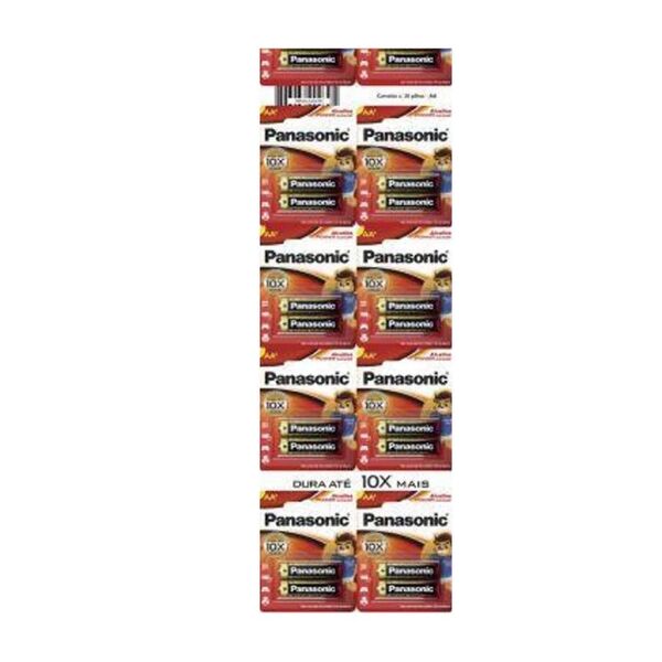 Imagem do produto PILHA RECAREGAVEL AA C/2 PANASONIC