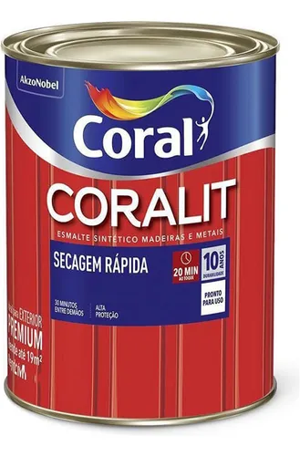 Imagem do produto CORALIT SEC RAPIDA 750ML PRETO BRILHO