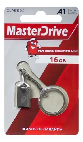 Imagem do produto PENDRIVE 4 GB MASTERDRIVER