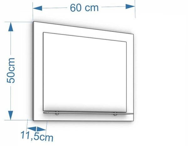 Imagem do produto ESP BARCELONA 60X50 BRANCO MGM