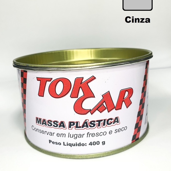 Imagem do produto MASSA PLASTICA MEKOL 400G CINZA