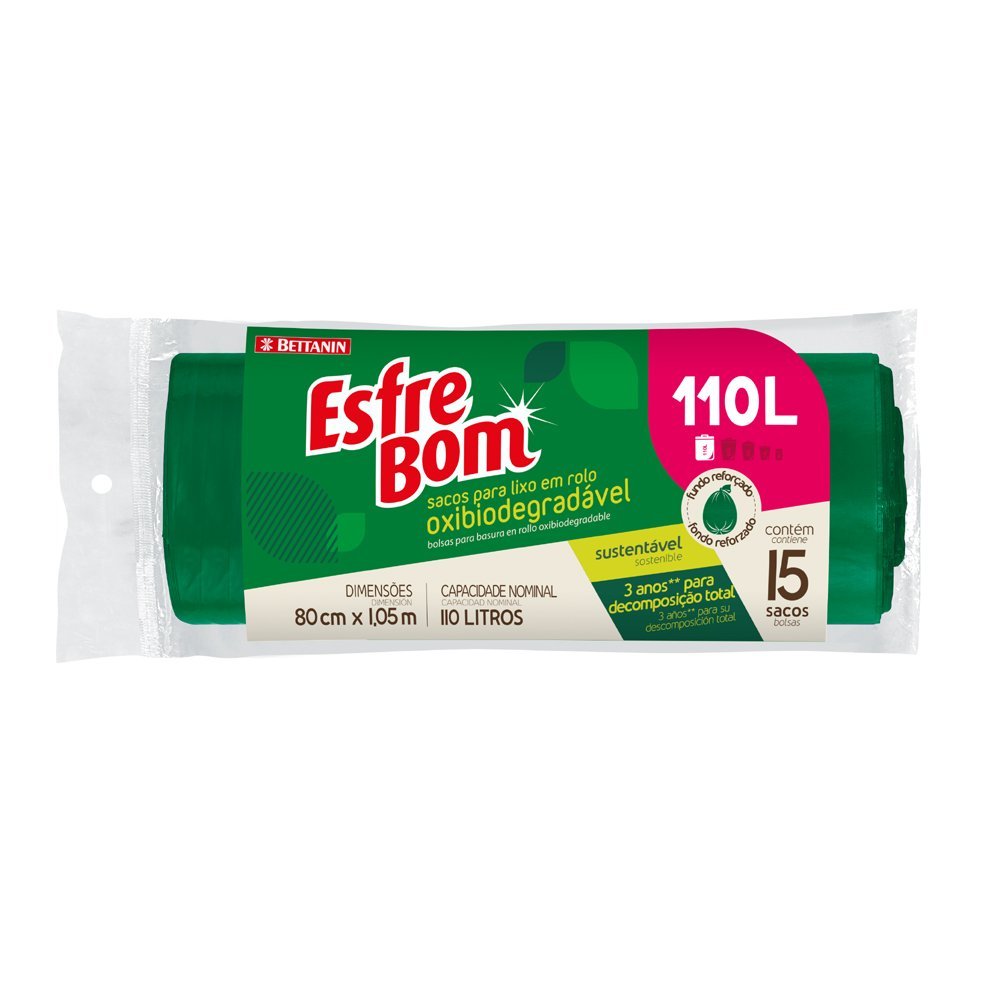 Imagem do produto SACO P/ LIXO 6L PET REF BT340 BETTANIN