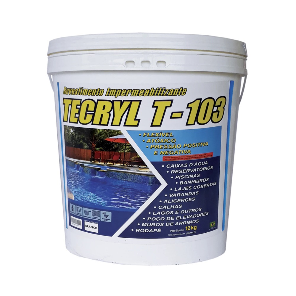 Imagem do produto TECRYL D3 AZUL 12KG