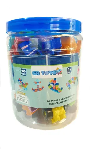 Imagem do produto BLOCOS MONTAR C POTE 165PCS FB00144