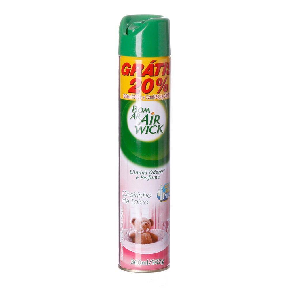 Imagem do produto DESOD AMBIENTE BOM AR 432ML CHEIRO DE TALCO AIR WICK