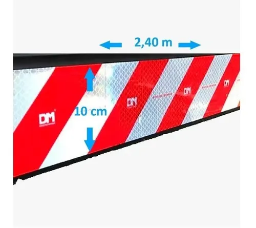 Imagem do produto FAIXA REFLETIVA ADESIVA DO PARA-CHOQUE LD-LE 1OCMX2.40 MTS