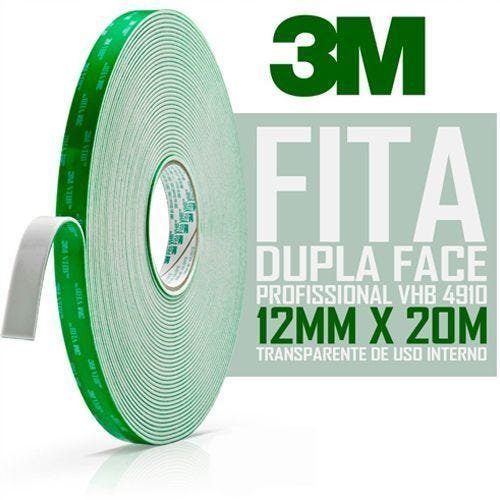 Imagem do produto FITA DUPLA FACE VHB 12MMX20M 3M