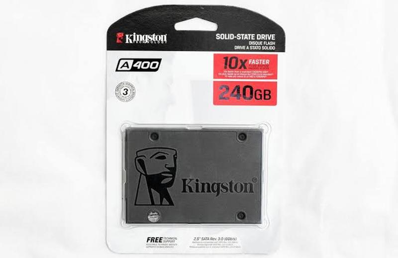 Imagem do produto HD SSD 240GB 2.5 SATA III KINGSTON 7MM A400 SA400S37/240GB