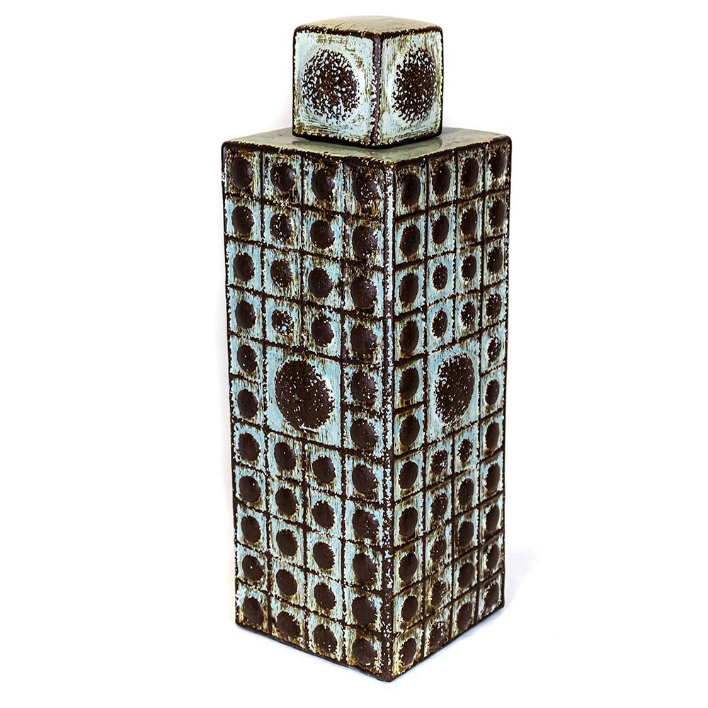 Imagem do produto JARRO MARROM DE FLOR VERDE C/ ROSA MONTADO