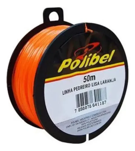Imagem do produto LINHA PEDREIRO LISA 50M LARANJA