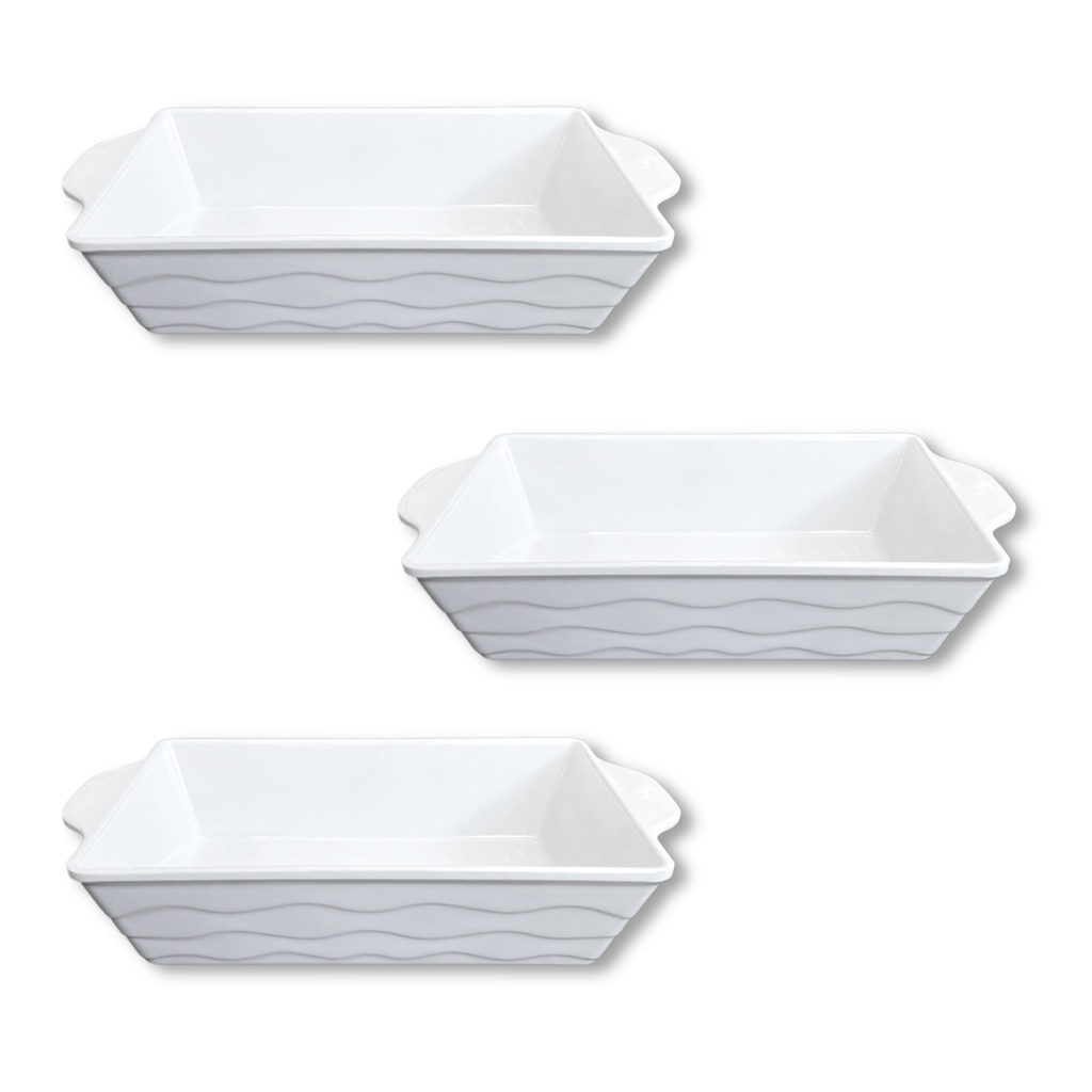 Imagem do produto TRAVESSA MELAMINA BR RET 22X14CM RF1364