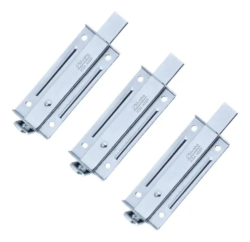 Imagem do produto FERROLHO CHATO ZINCADO 460 X 3" SILVANA