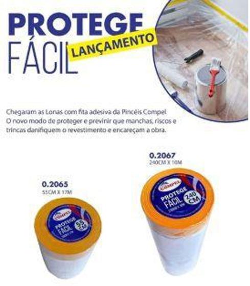Imagem do produto PROTEGE FACIL 240CMX10M COMPEL