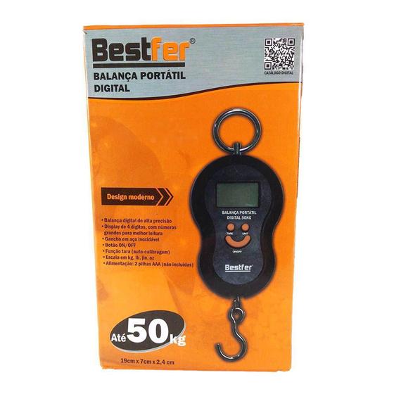 Imagem do produto BALANCA DIGITAL PORTATIL 50KG