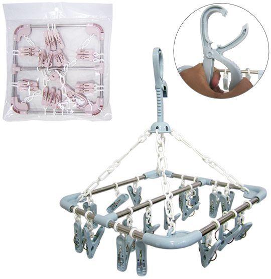 Imagem do produto VARAL PLT COLOR 18PRENDEDORES 28X37CM