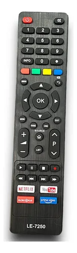 Imagem do produto CONTROLE REMOTO PHILCO SMART LE-7250