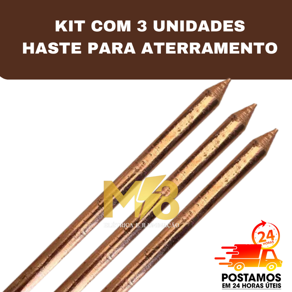 Imagem do produto HASTE P/ ATERRAM. 9.00MM X 1.50M FOUR