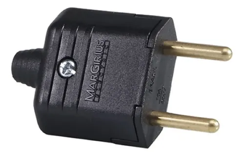 Imagem do produto PINO MACHO 2P 10A RETO PT MECTRONIC