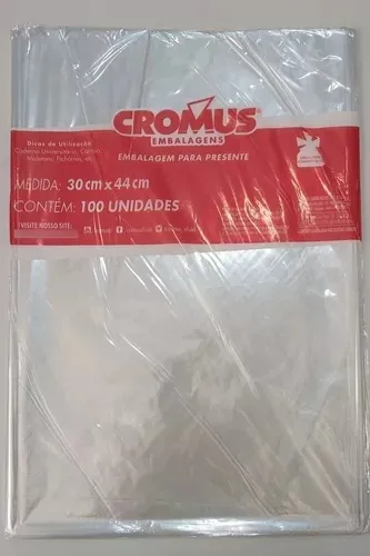 Imagem do produto SACO DEC 30X44 POA PRETO UND CROMUS