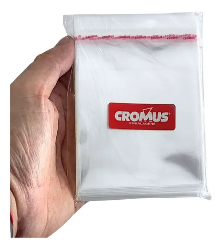 Imagem do produto SACO INC ADES 8X8+3CM ABA C/100 CROMUS