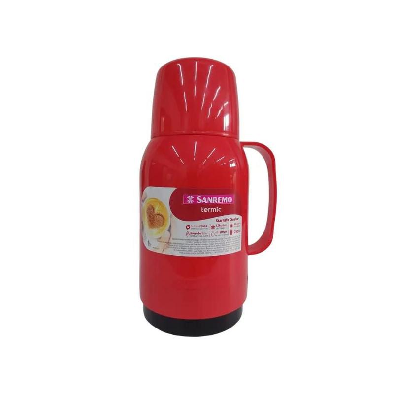 Imagem do produto GARRAFA TERMICA PLASTICO 750ML GOSTAR