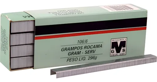 Imagem do produto GRAMPO GALV 106/6 3500PCS ROCAMA