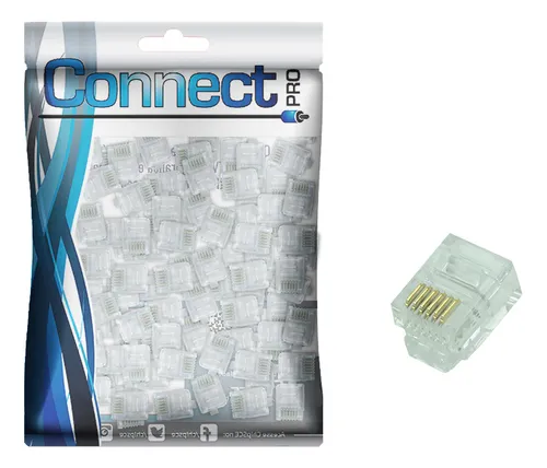 Imagem do produto PLUGUE RJ11 6X6 6 VIAS