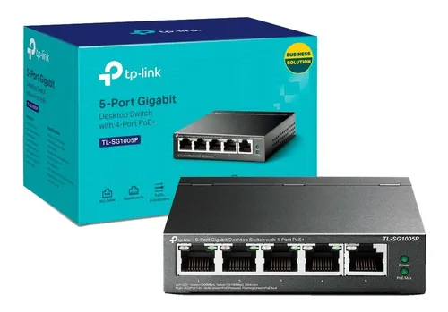 Imagem do produto SWITCH 05 PORTAS TP-LINK GIGABIT