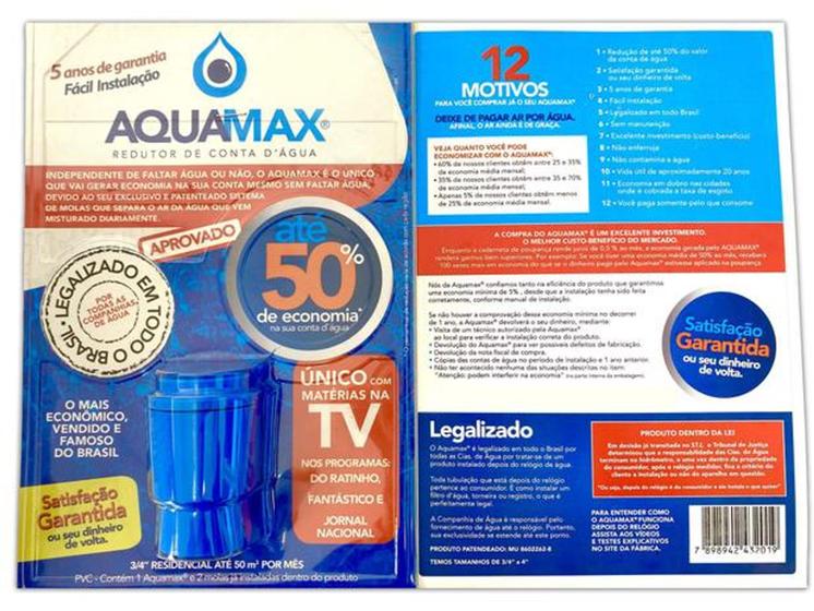 Imagem do produto BLOQUEADOR DE AR 3/4 AQUAMAX