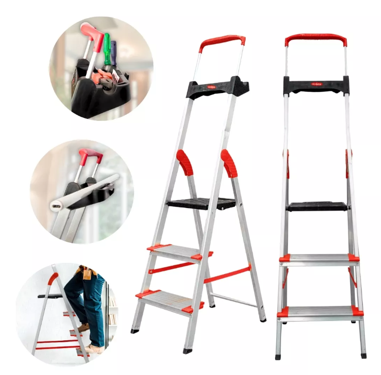 Imagem do produto ESCADA 03 DEGRAUS ALUMINIO ALUMASA