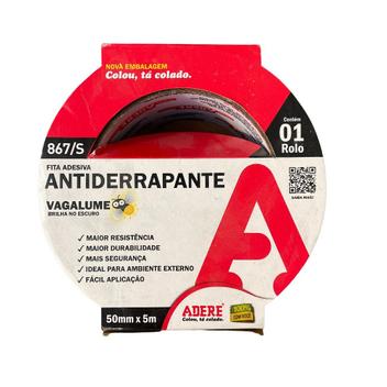 Imagem do produto FITA ANTIDERRAPANTE VAGALUME 50 X 05M ADERE