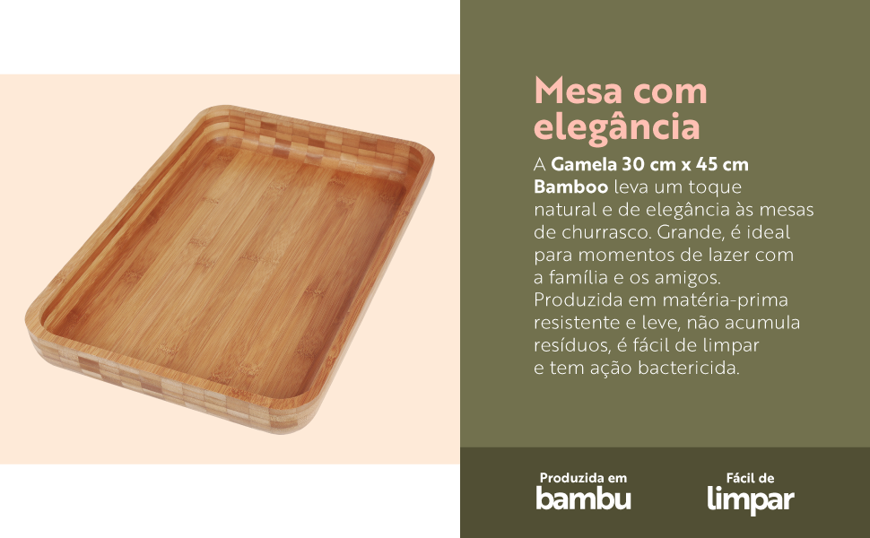Imagem do produto GAMELA DE BAMBU 13020-0