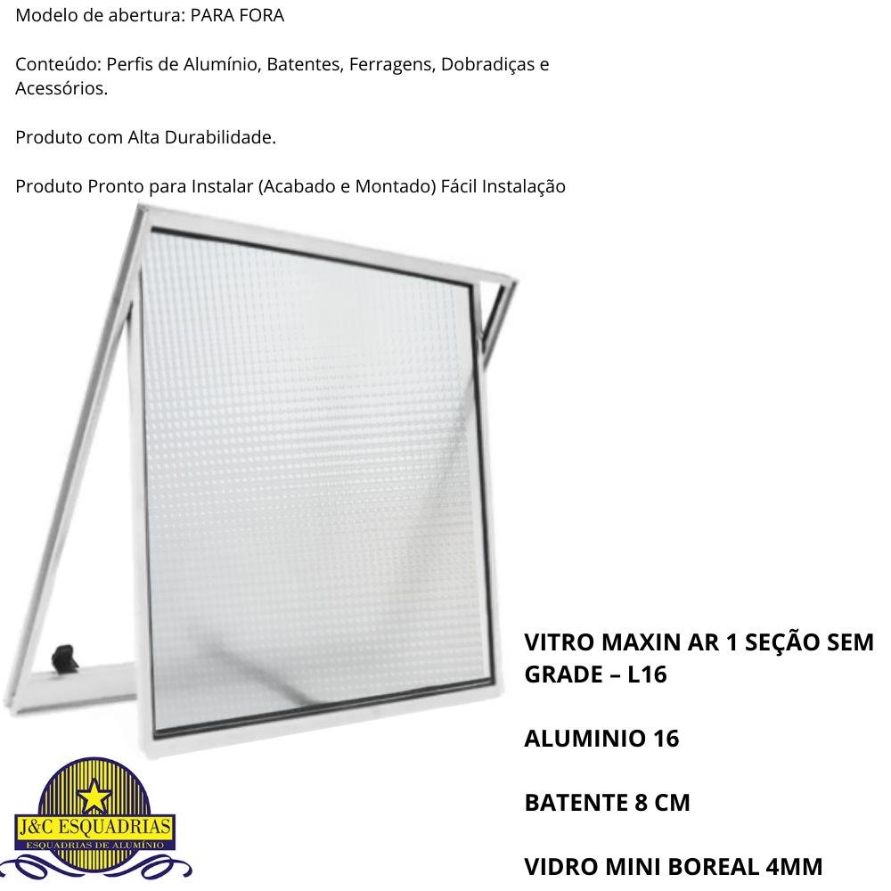 Imagem do produto JANELA INDIMEL S/GRADE 80X80