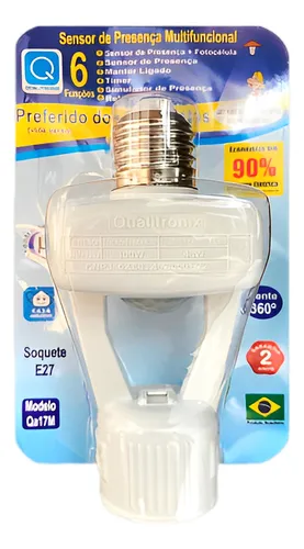 Imagem do produto SENSOR PRESENÇA QUALIT.QA17M BIV