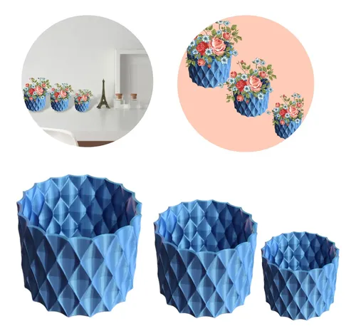 Imagem do produto VASINHO SUCULENTAS AZUL