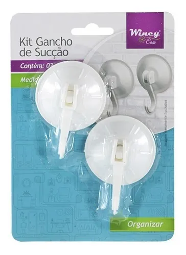 Imagem do produto CABIDE PLT BR C VENTOSA 13CM 6GANCHOS