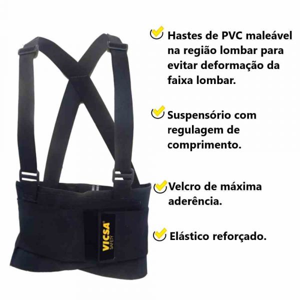 Imagem do produto CINTA ERGONOMICA TAM.M