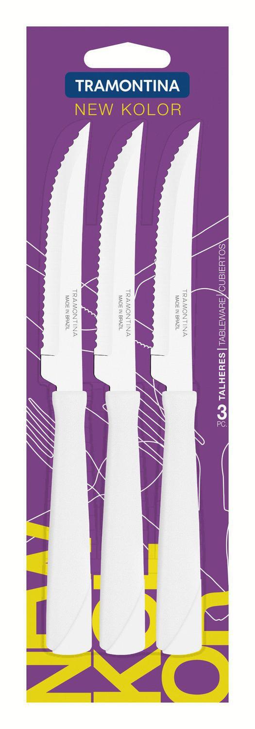 Imagem do produto FACA CHURRASCO INOX NEW KOLOR CB PLT PT