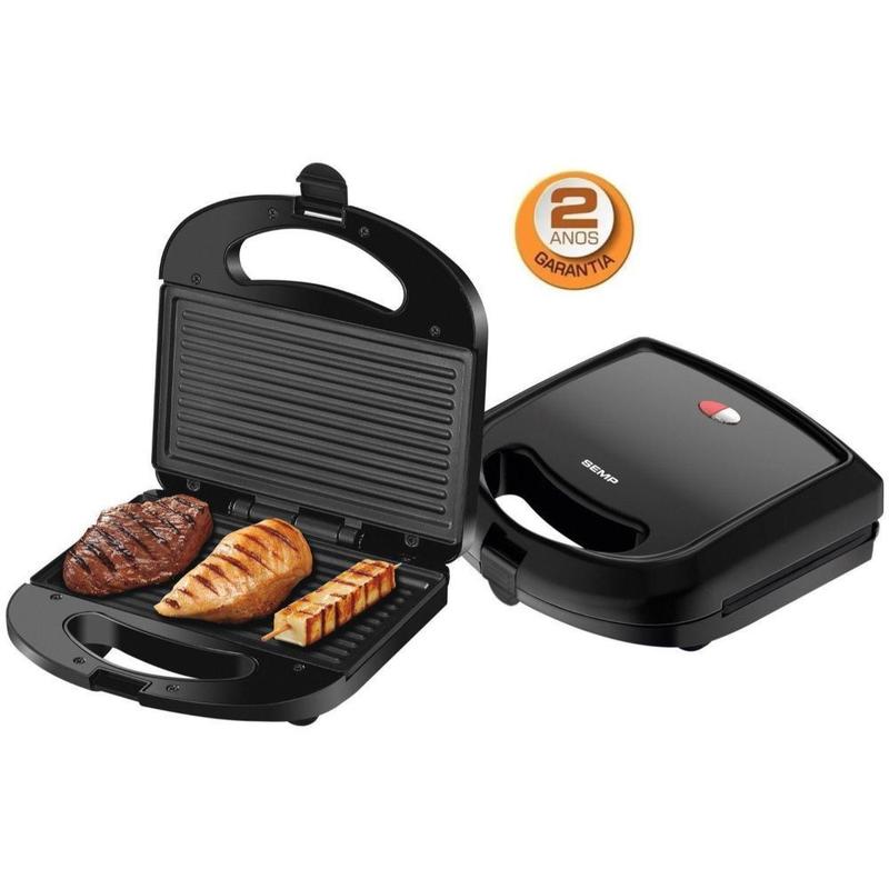 Imagem do produto SANDUICHEIRA GRILL GR3019PR SEMP TOSHIBA